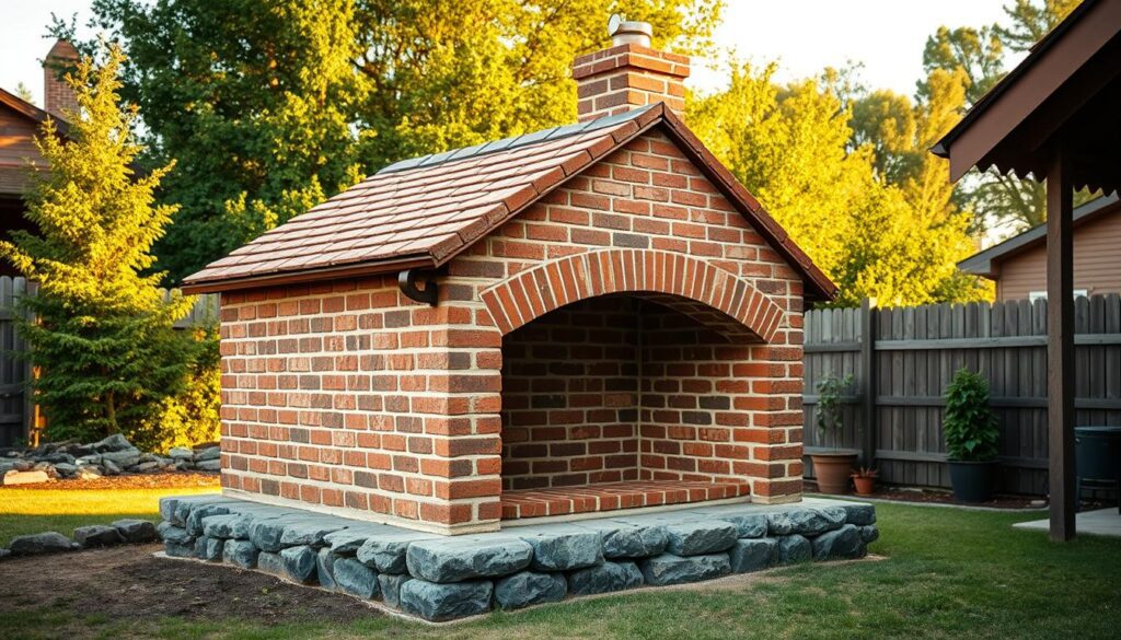 budowa wędzarni z cegieł