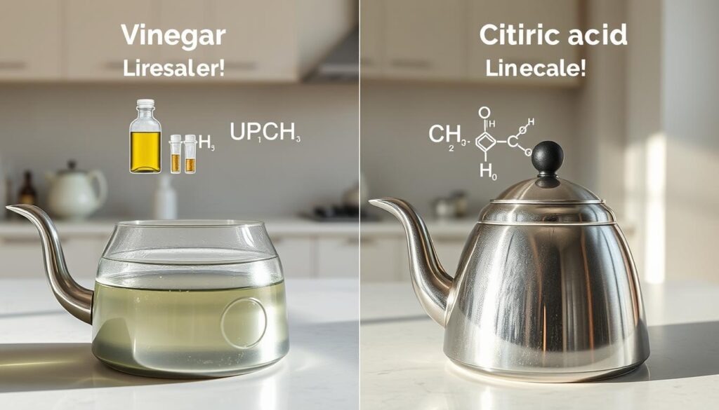 efektywność octu i kwasku cytrynowego porównanie