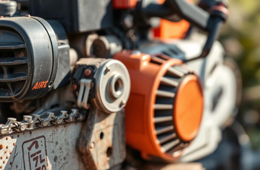 konserwacja piły łańcuchowej spalinowej