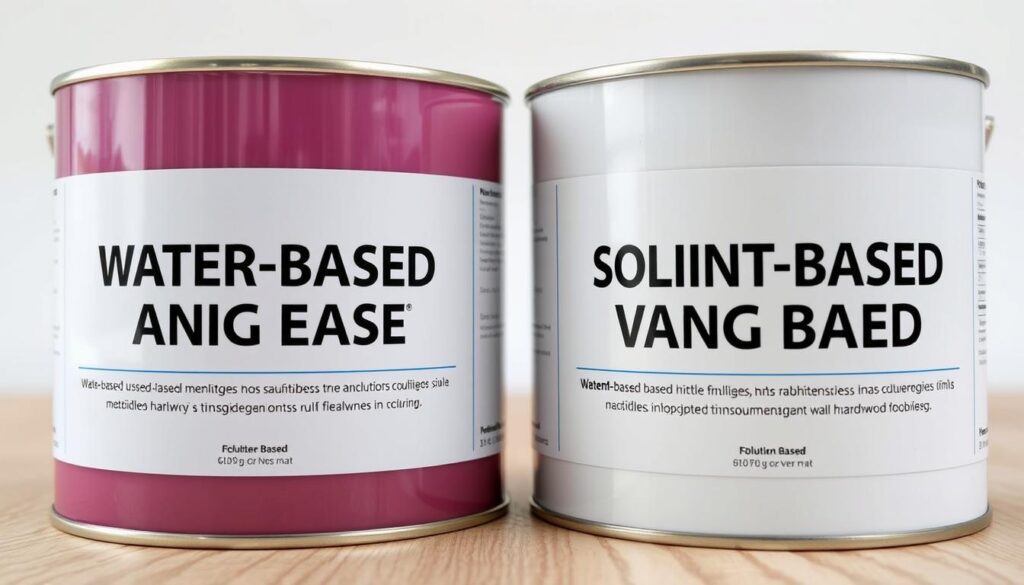 lakiery wodne w porównaniu do lakierów rozpuszczalnikowych