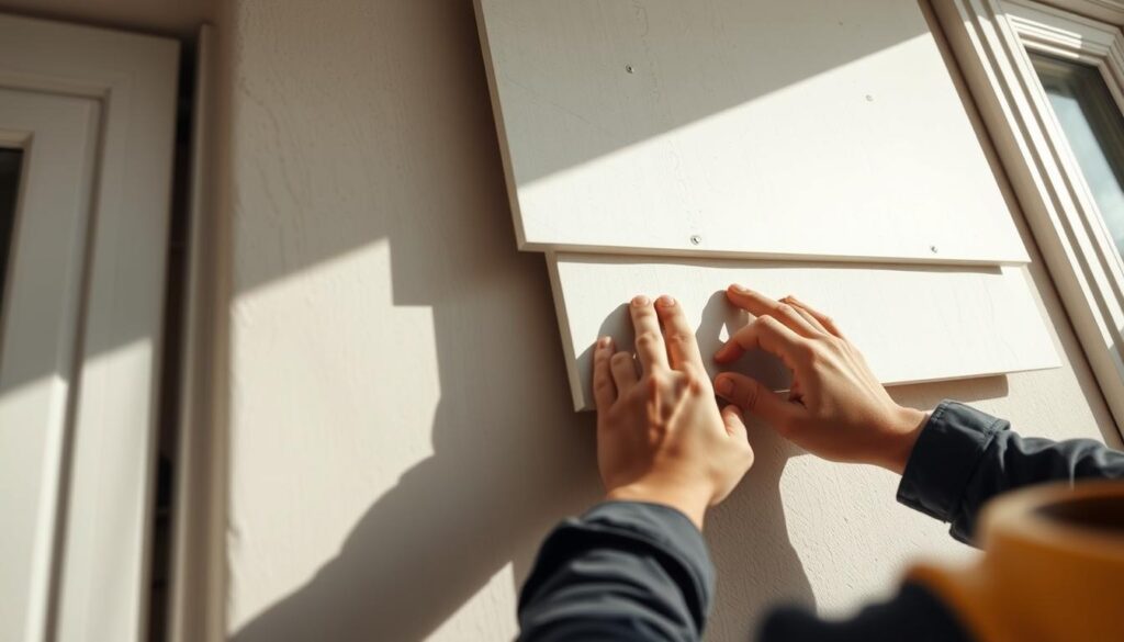 montaż płyt magnezowych