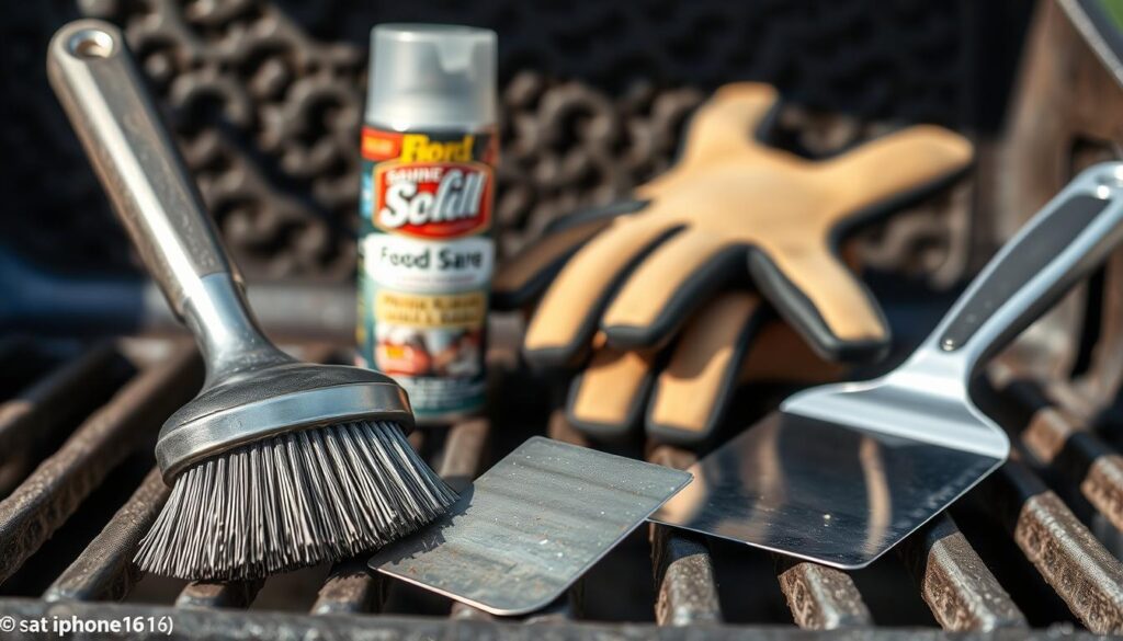 narzędzia do czyszczenia rusztu