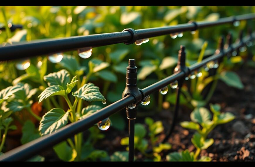 nawadnianie kropelkowe dla warzywnika