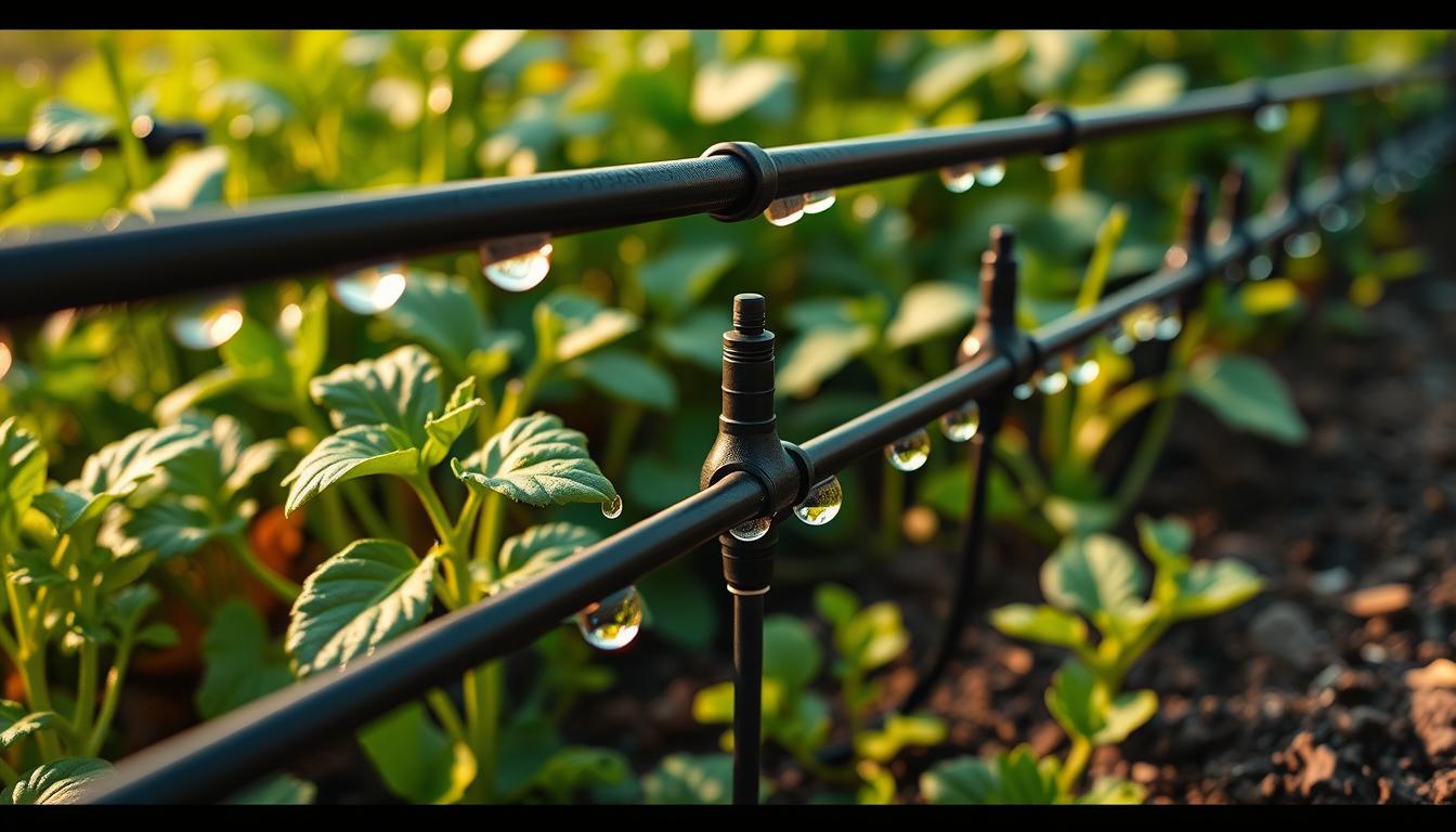 nawadnianie kropelkowe dla warzywnika