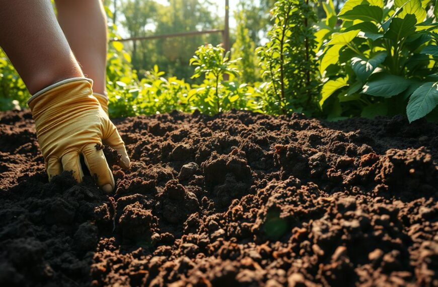 poprawa struktury gleby gliniastej