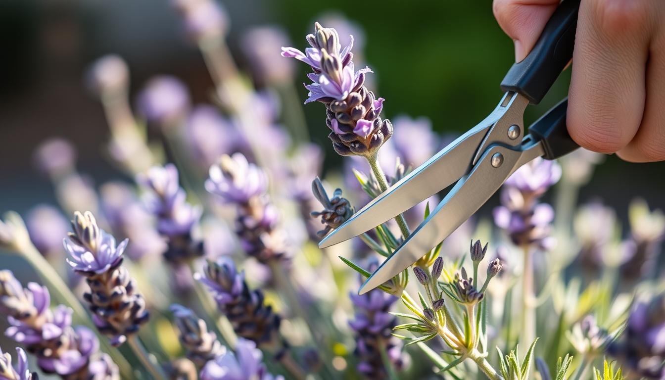 przycinanie lawendy po zimie