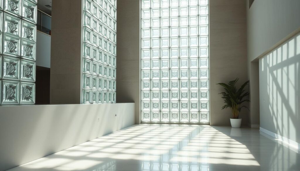 pustaki szklane luksfery we wnętrzach pustaki szklane luksfery we wnętrzach