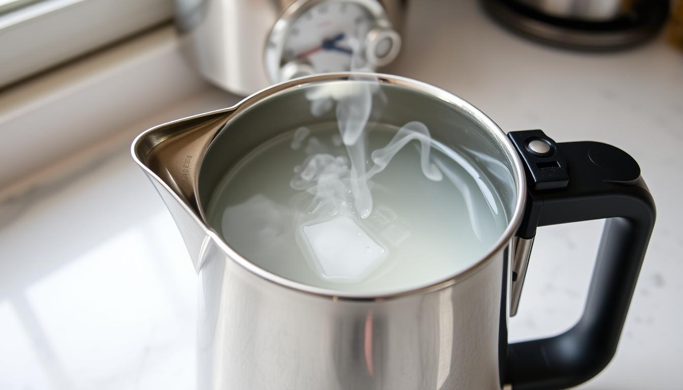 usuwanie kamienia z czajnika – ocet czy kwasek