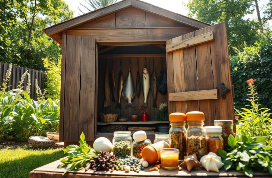 wędzarnia ogrodowa z beczki lub cegieł