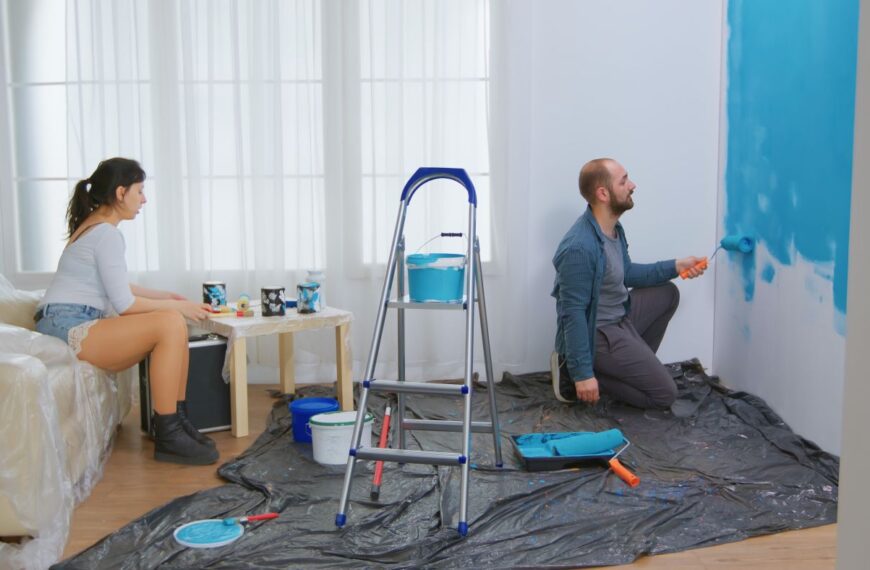 Farby akrylowe do ścian – praktyczny wybór do nowoczesnych wnętrz