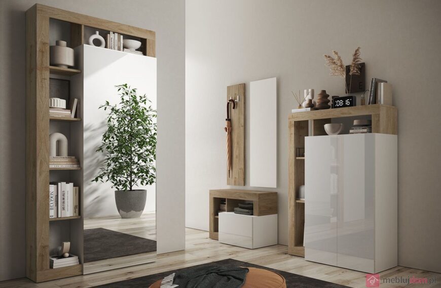 Jaka szafa będzie najlepsza do małego przedpokoju?