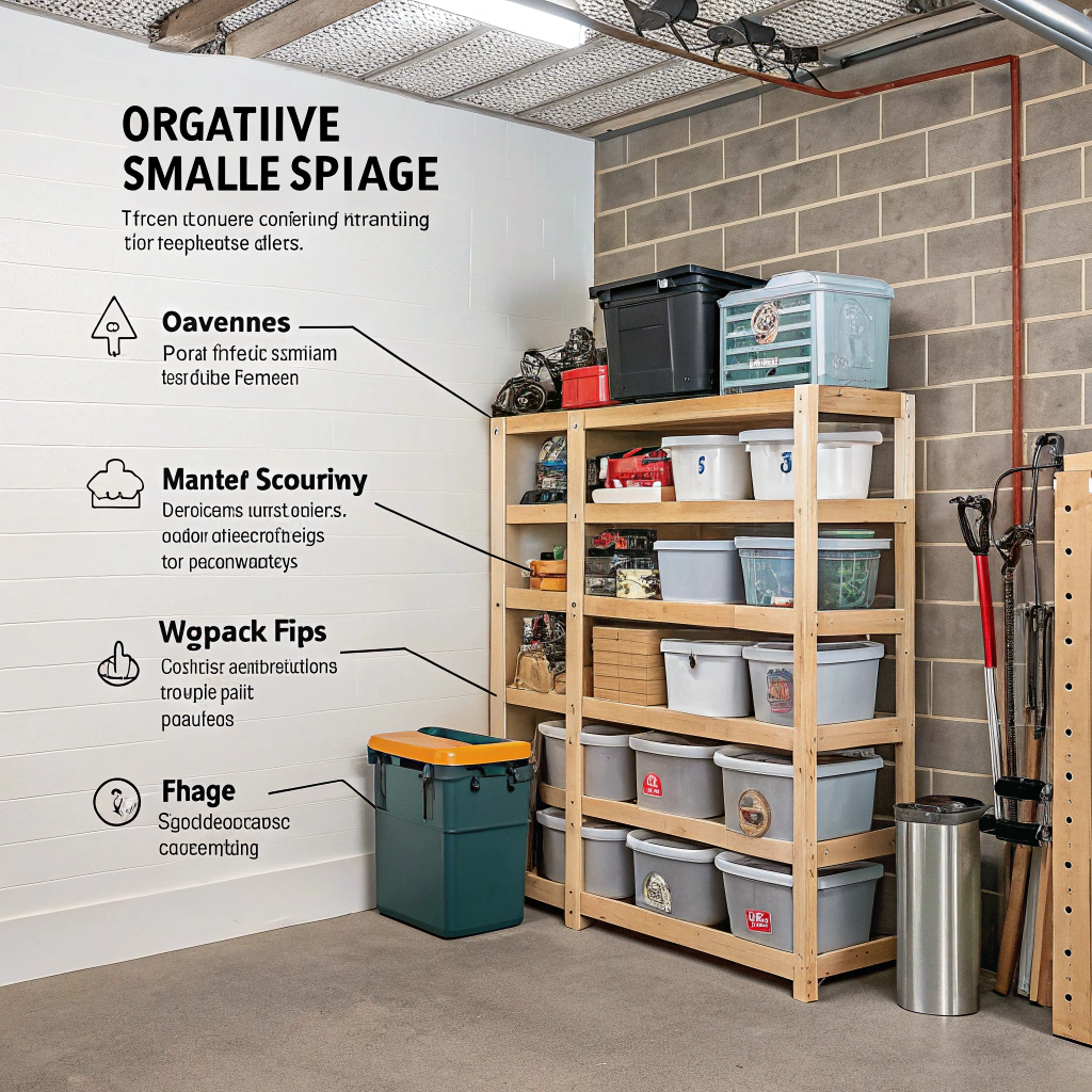 Jak tanio i sprytnie zorganizować przestrzeń w małej piwnicy lub garażu