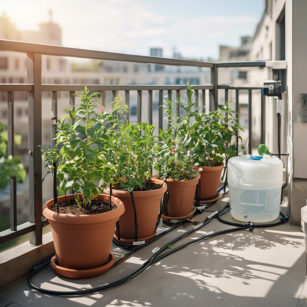 Jak zbudować prosty i tani system nawadniania kropelkowego na balkonie?