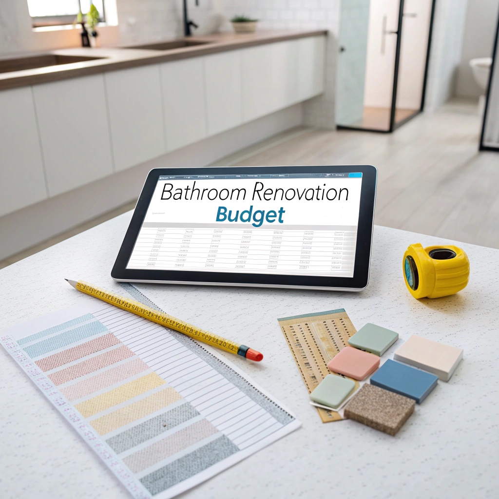 Kosztorys remontu łazienki: jak go stworzyć krok po kroku i uniknąć stresu?