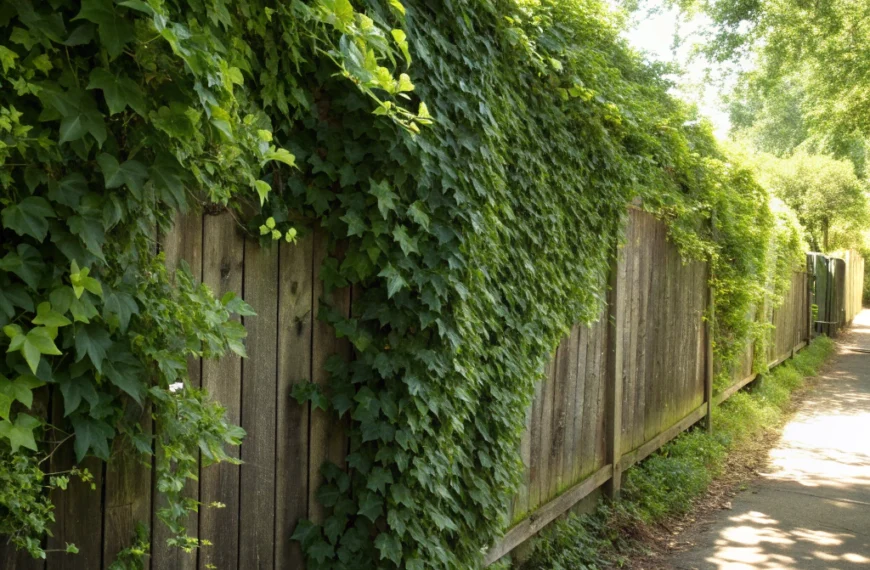 Szybko rosnące pnącza na płot