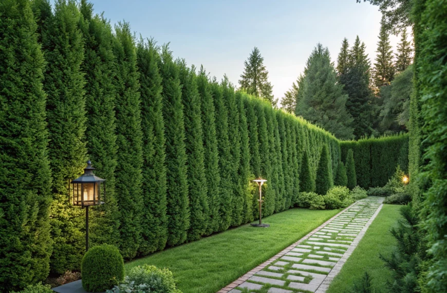 Tuje brązowieją od środka: dlaczego i jak je uratować?