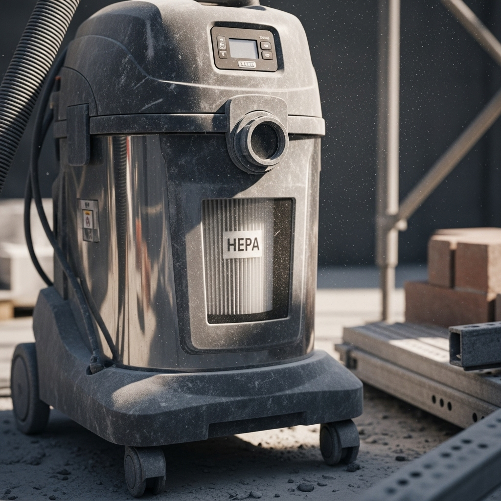 Wybór odkurzacza przemysłowego do gipsu i pyłu budowlanego: klasy filtracji, cechy i normy bezpieczeństwa