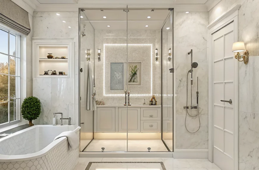 Jak usunąć kamień z prysznica