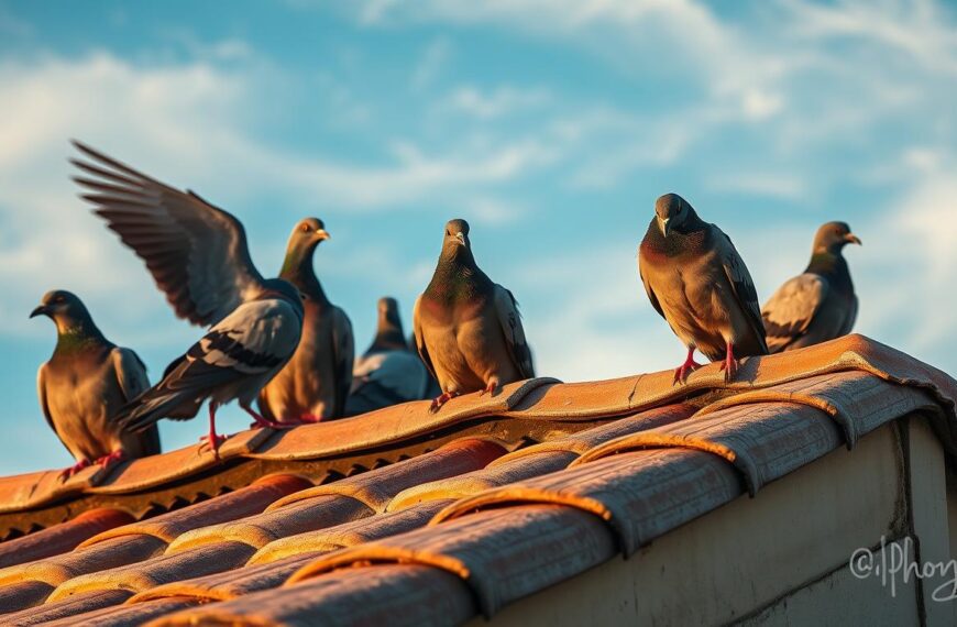 jak pozbyć się gołębi z dachu