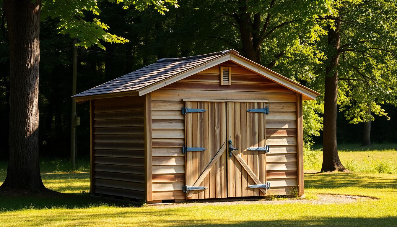 jak zbudować drewutnię