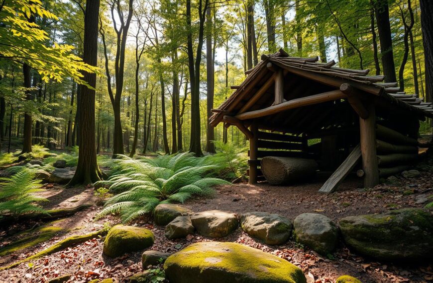 jak zbudować szałas