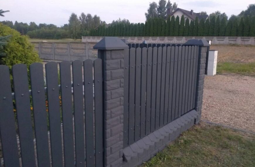 Sztachety metalowe i ogrodzenia grzebieniowe&hellip;