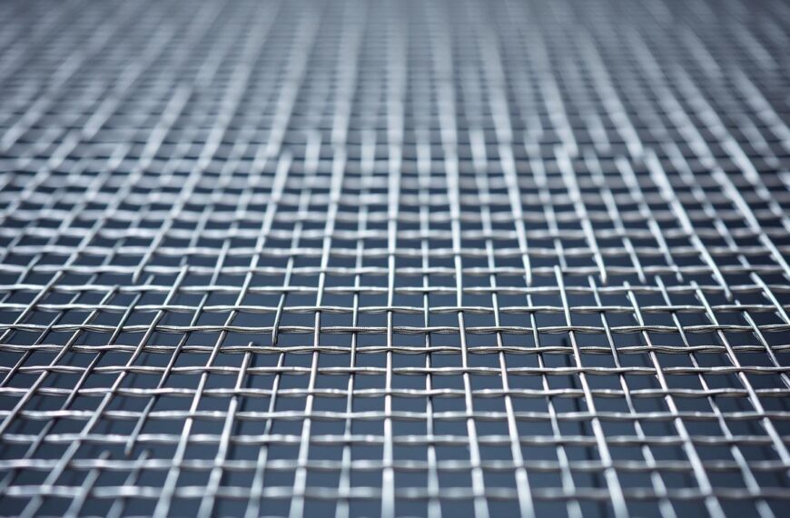 Drobna siatka ze stali nierdzewnej