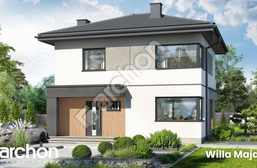 Mała willa – wielki efekt! Poznaj projekt domu Willa Maja – bez pozwolenia i aż 97 m² wygodnej przestrzeni