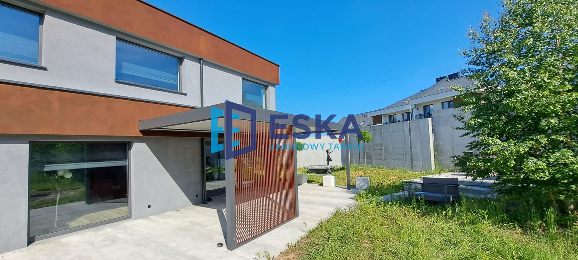 aluminowa pergola ogrodowa od producenta