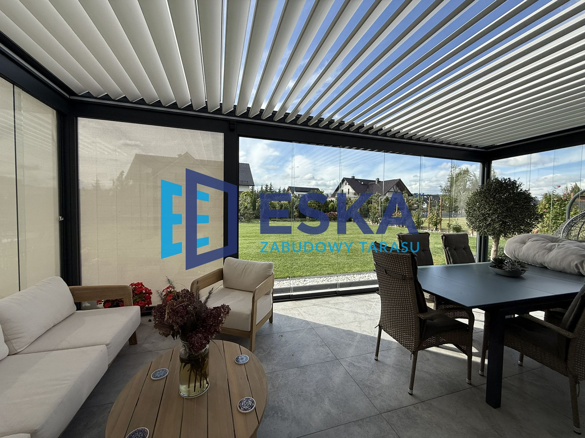 aluminowa pergola ogrodowa od producenta