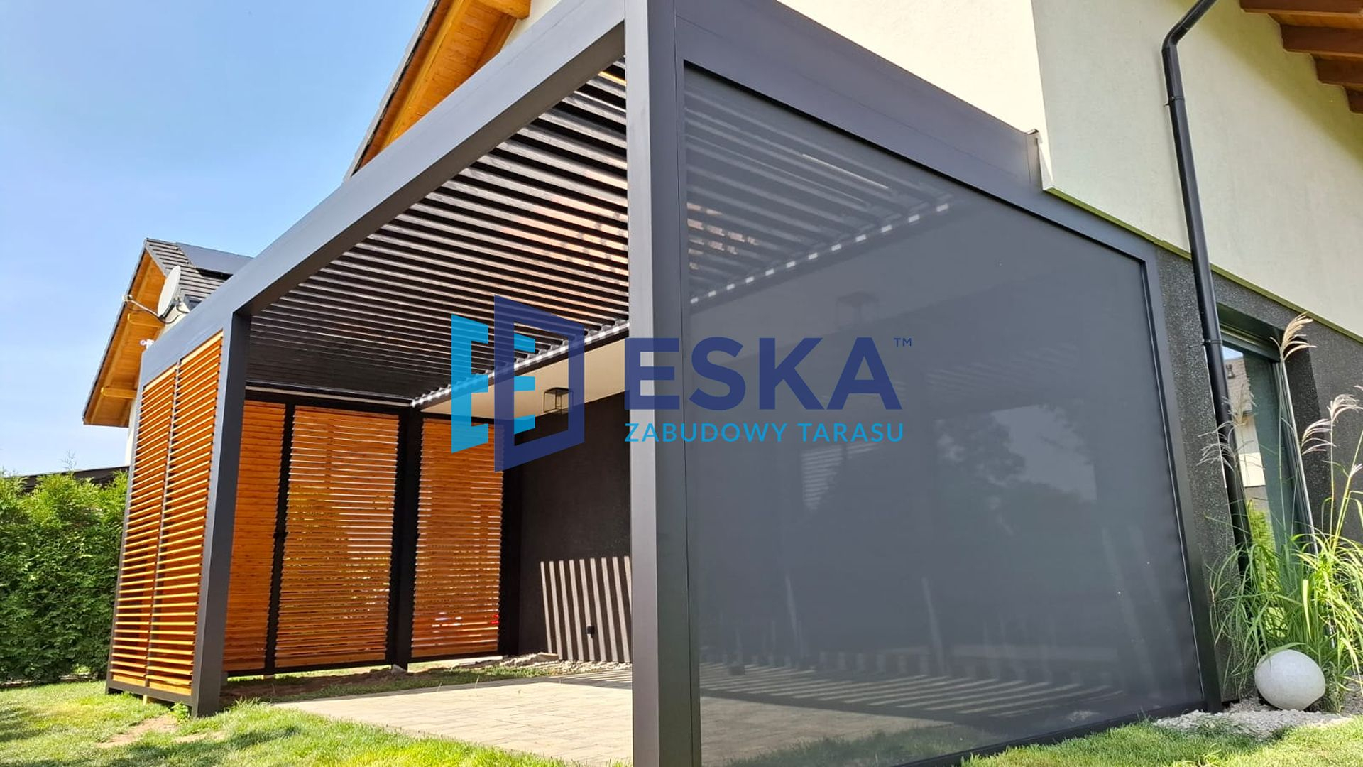 aluminowa pergola ogrodowa od producenta