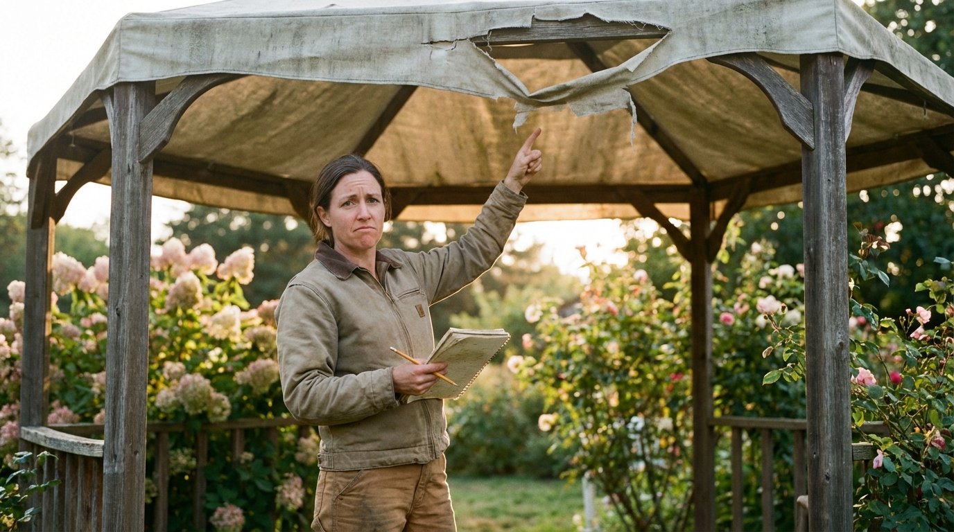 Dach do pawilonu ogrodowego – jak naprawić lub czym zastąpić?