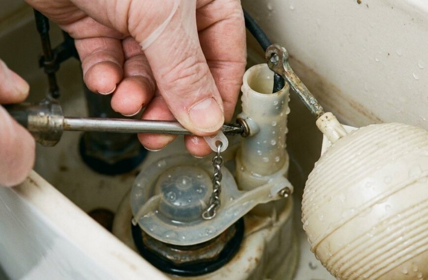 Jak wyregulować siłę spływu w muszli klozetowej