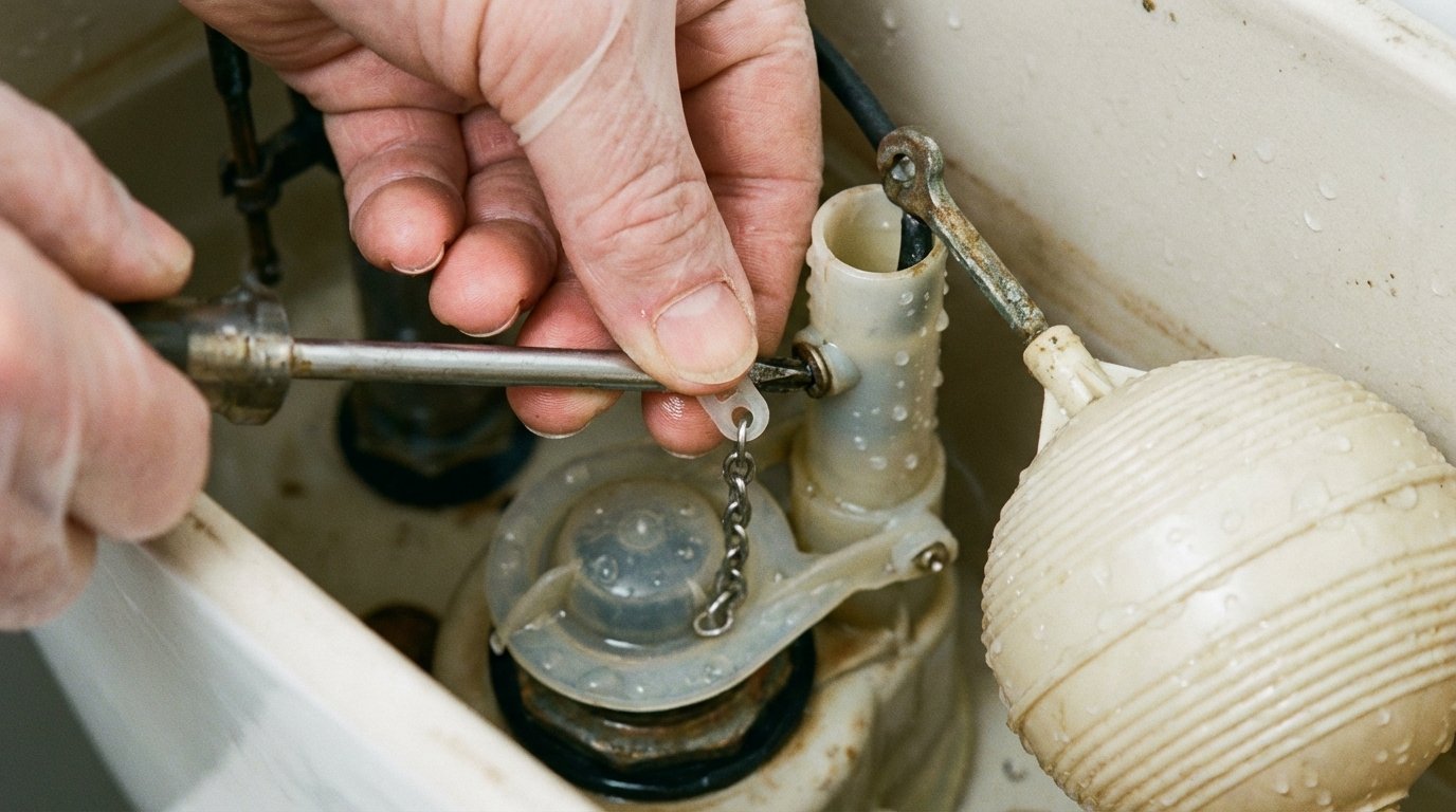 Jak wyregulować siłę spływu w muszli klozetowej