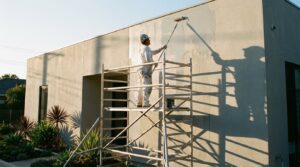 Malowanie elewacji zewnętrznych: Wybór farby i techniki aplikacji