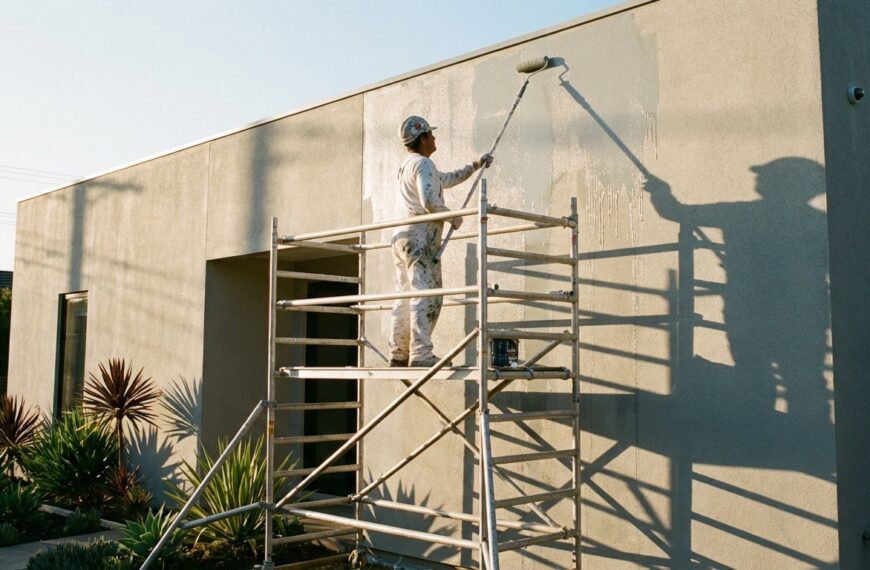 Malowanie elewacji zewnętrznych: Wybór farby i techniki aplikacji