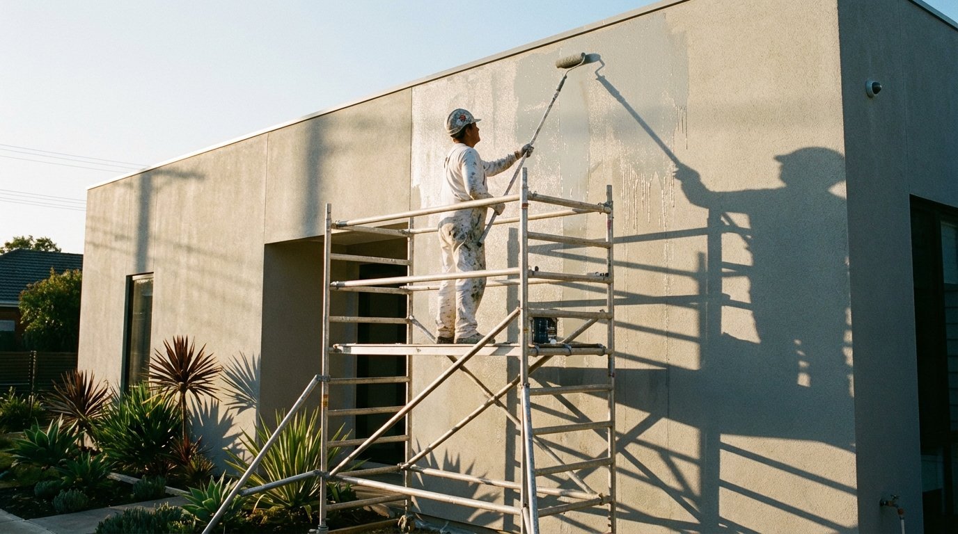 Malowanie elewacji zewnętrznych: Wybór farby i techniki aplikacji