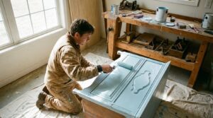 Malowanie mebli krok po kroku: Odnowienie starych przedmiotów