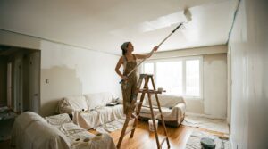 Malowanie sufitu bez smug i zacieków: Praktyczne porady
