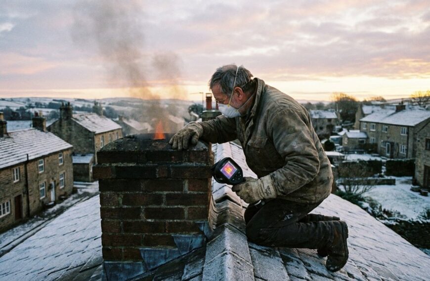 Sprawdź jak długo wypala się sadza w kominie