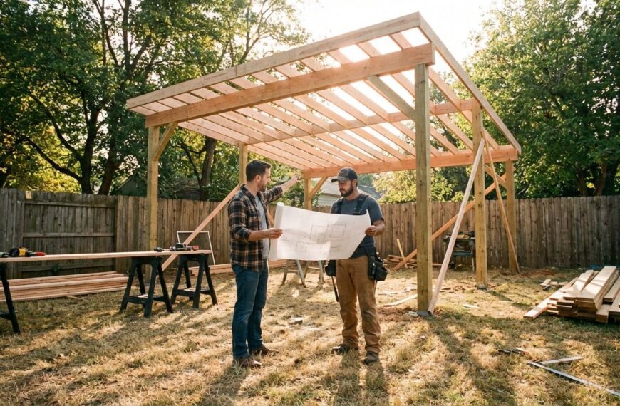 Budowa garażu lub wiaty a wymagane formalności