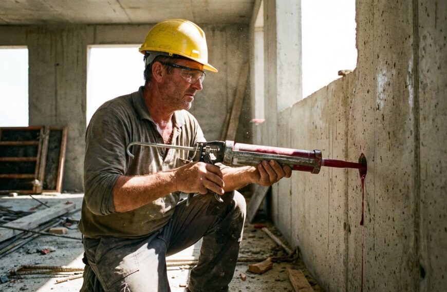 Instrukcja montażu kotwy chemicznej krok po kroku