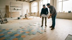 Jak łączyć różne wzory płytek?