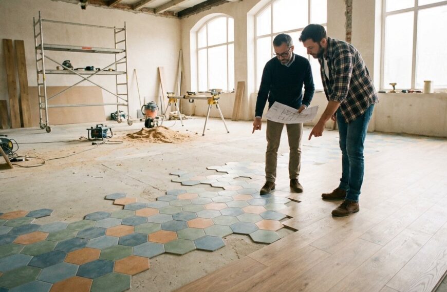 Jak łączyć różne wzory płytek?