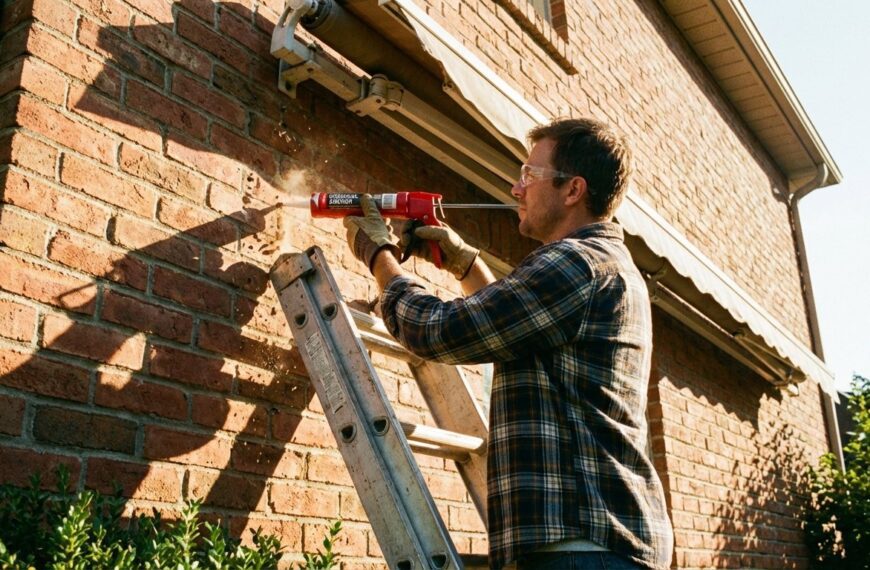 Jak zamontować markizę lub huśtawkę używając kotwy chemicznej