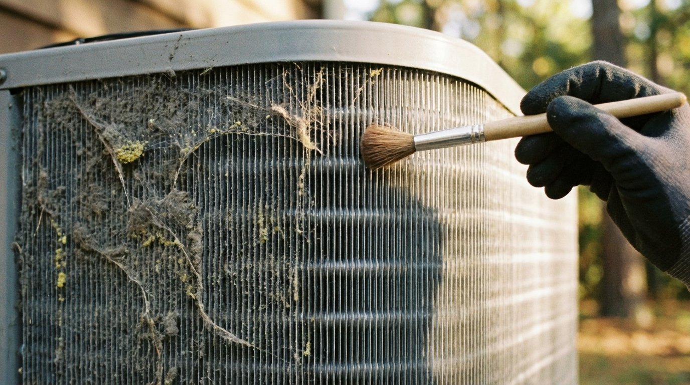 Czy i jak czyścić jednostkę zewnętrzną pompy ciepła?