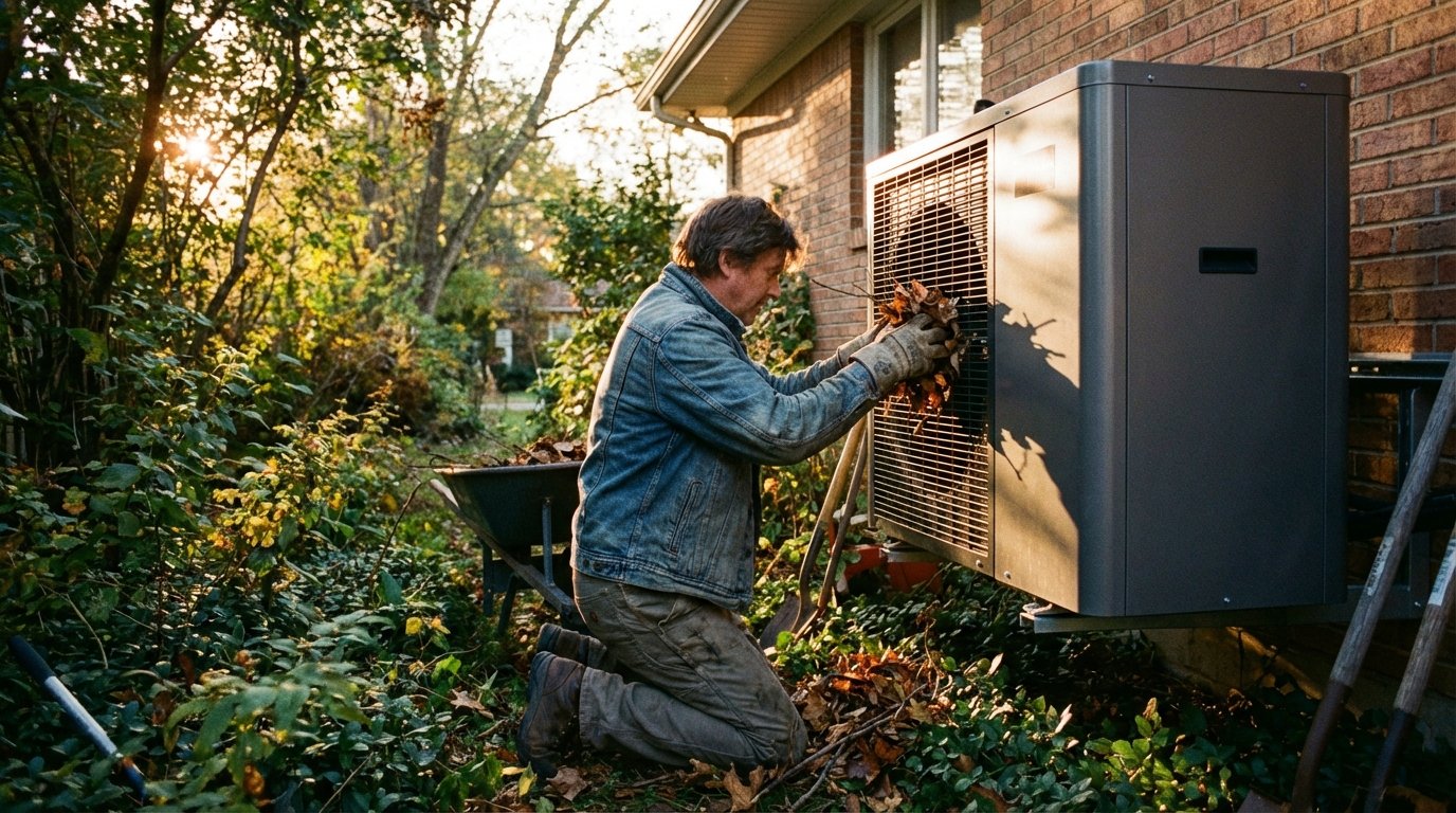 Czy i jak czyścić jednostkę zewnętrzną pompy ciepła?