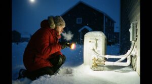Jak zabezpieczyć pompę ciepła przed zamarzaniem czynnika w przypadku awarii zasilania zimą?