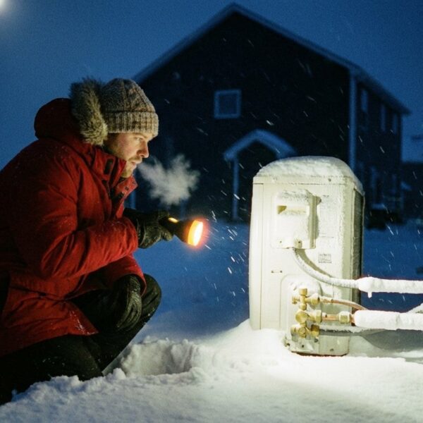 Jak zabezpieczyć pompę ciepła przed zamarzaniem czynnika w przypadku awarii zasilania zimą?