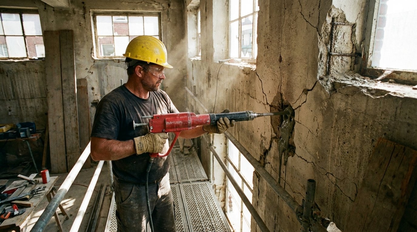 Jaka kotwa chemiczna jest najlepsza do betonu spękanego?